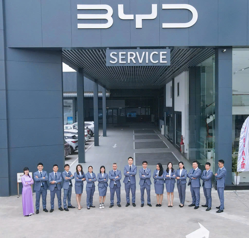 BYD VG HẢI PHÒNG TUYỂN DỤNG – TƯ VẤN BÁN HÀNG Ô TÔ NĂNG LƯỢNG MỚI