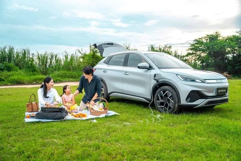 HƯỚNG DẪN SỬ DỤNG THIẾT BỊ V2L TRÊN XE BYD