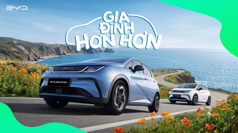 BYD DOLPHIN - KHI MỖI CÁI “HƠN” ĐỀU DÀNH CHO GIA ĐÌNH