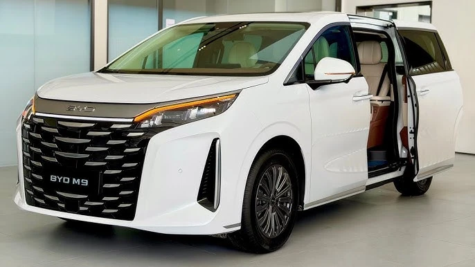 BYD M9 ra mắt Việt Nam – MPV PHEV 7 chỗ đối đầu Volkswagen Viloran, giá từ 1,999 tỷ