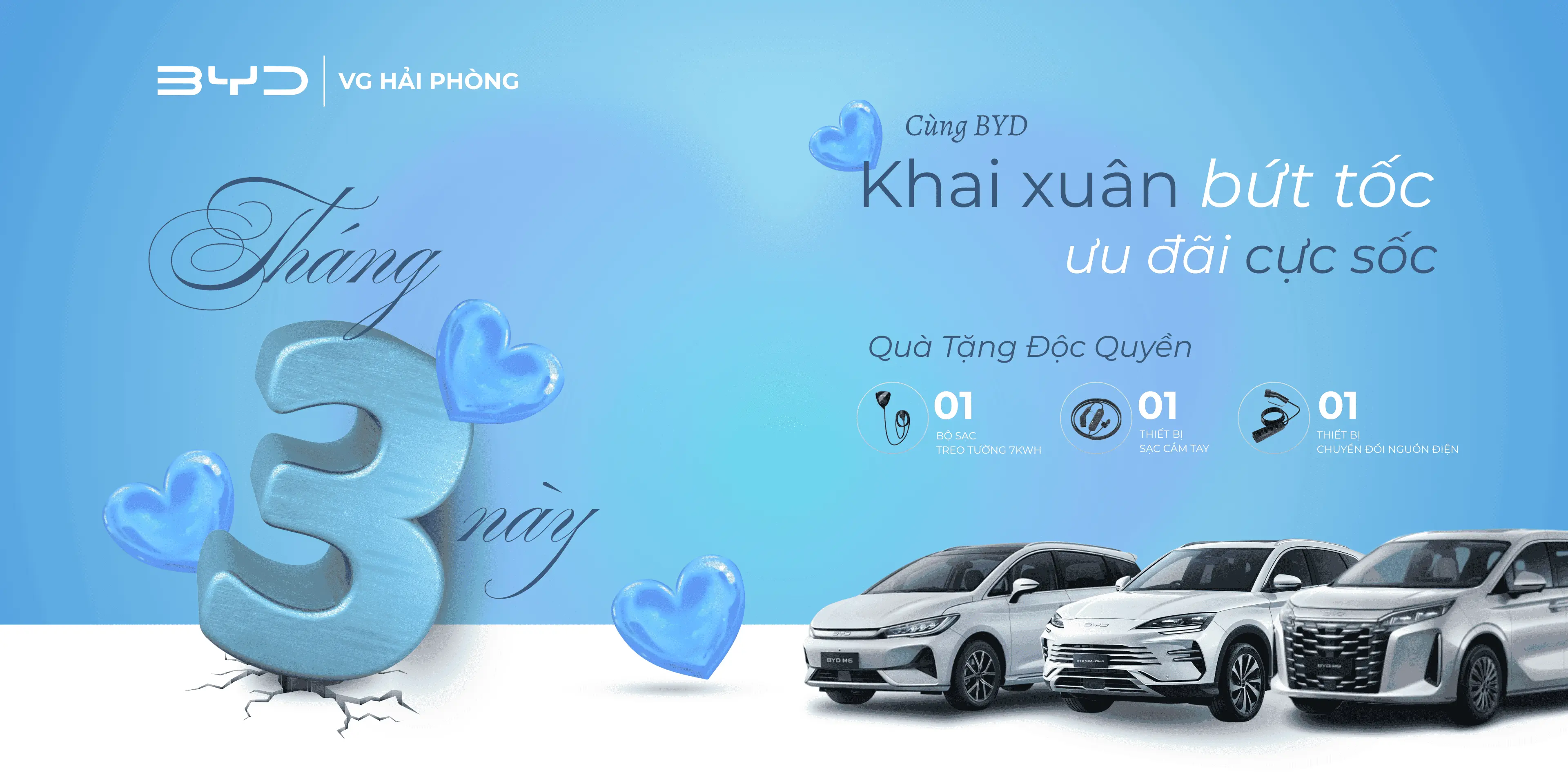 Chương trình khuyến mại tháng 3 cực tốt